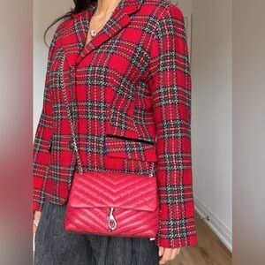 Rebecca Minkoff Edie Quilted Micro Stud Crossbody Purse NWT